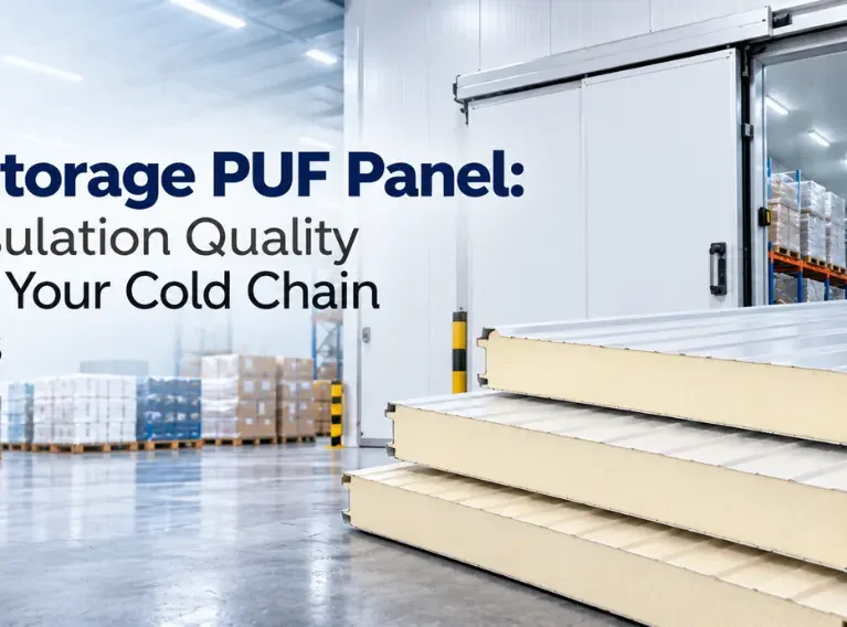 Cold Storage PUF Panel Why Insulation Quality Defines Your Cold Chain Success